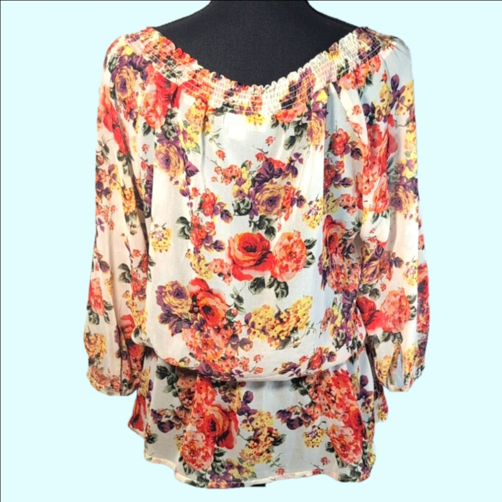 Forever 21 Green Ruffled Tie Front Blouse - Picture 7 of 11